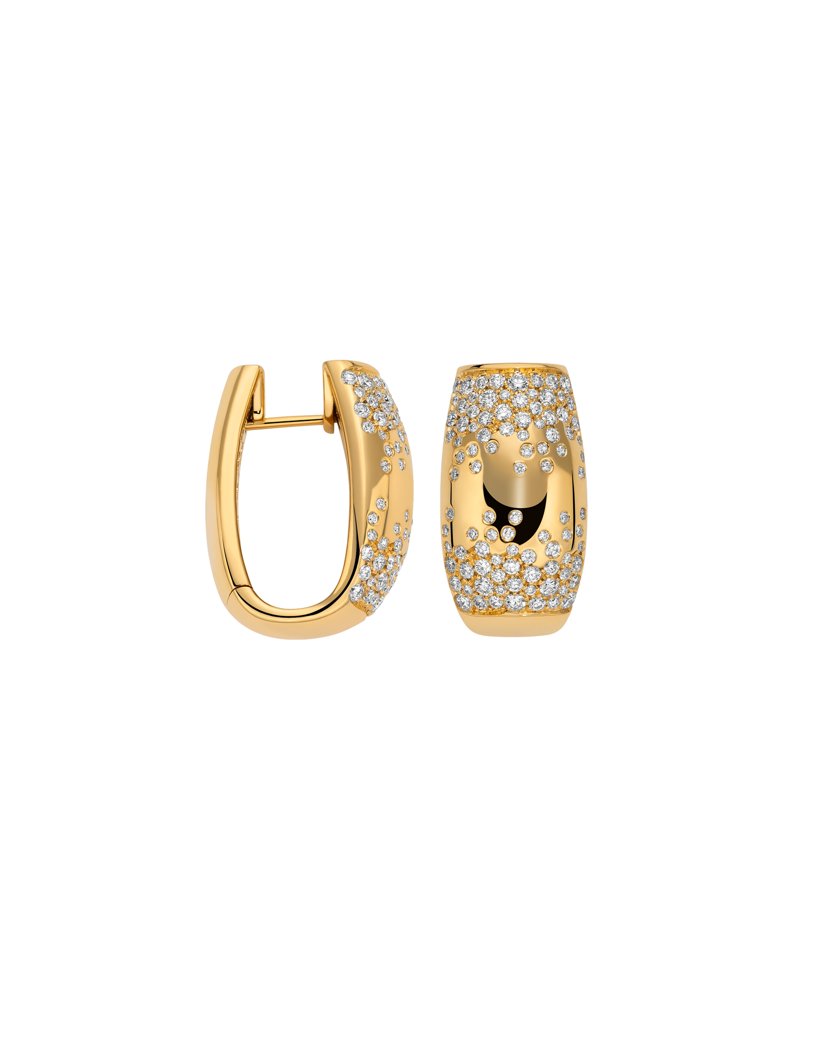 FOPE Jewellery Love Nest Earrings with Diamond Pavé