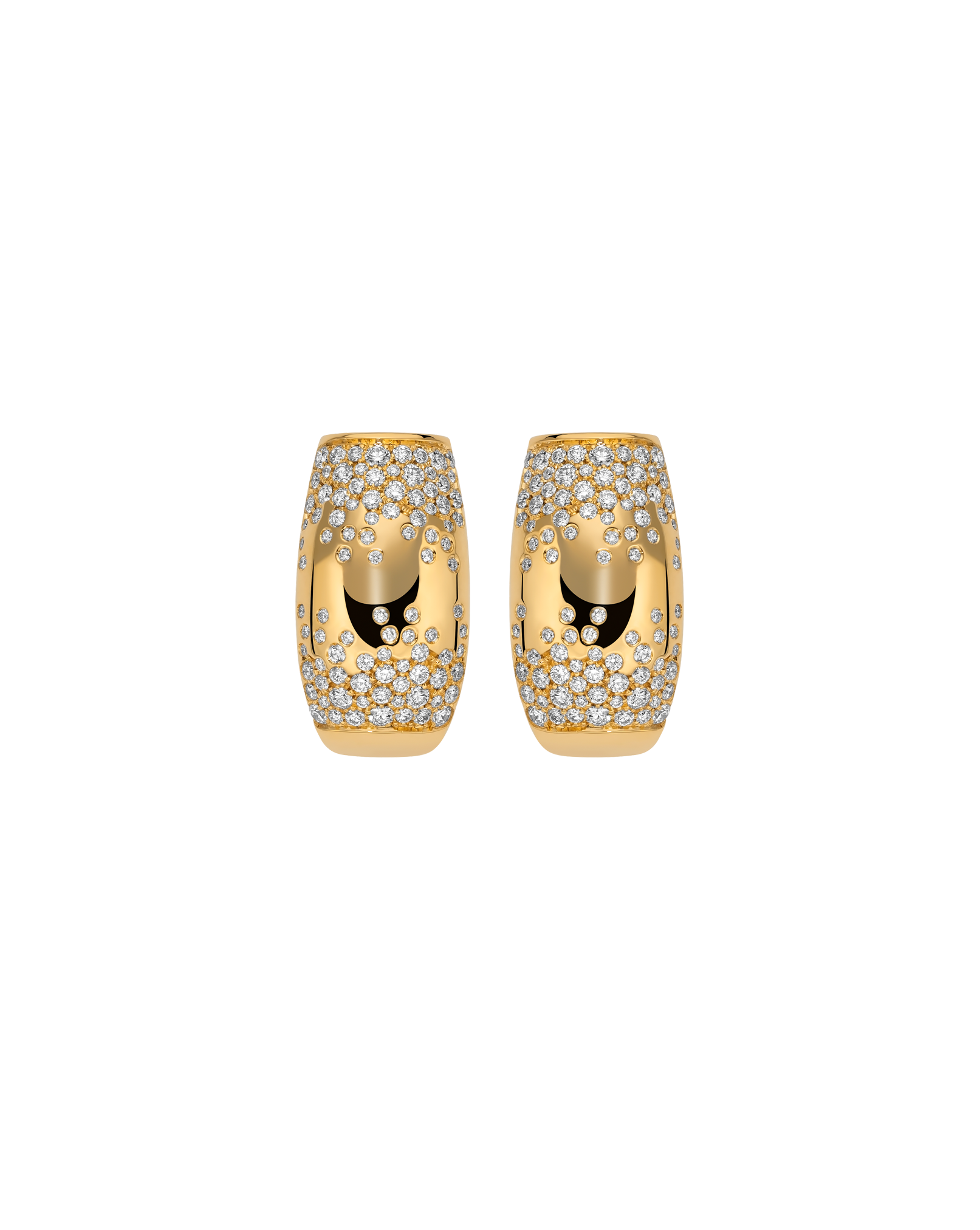 FOPE Jewellery Love Nest Earrings with Diamond Pavé