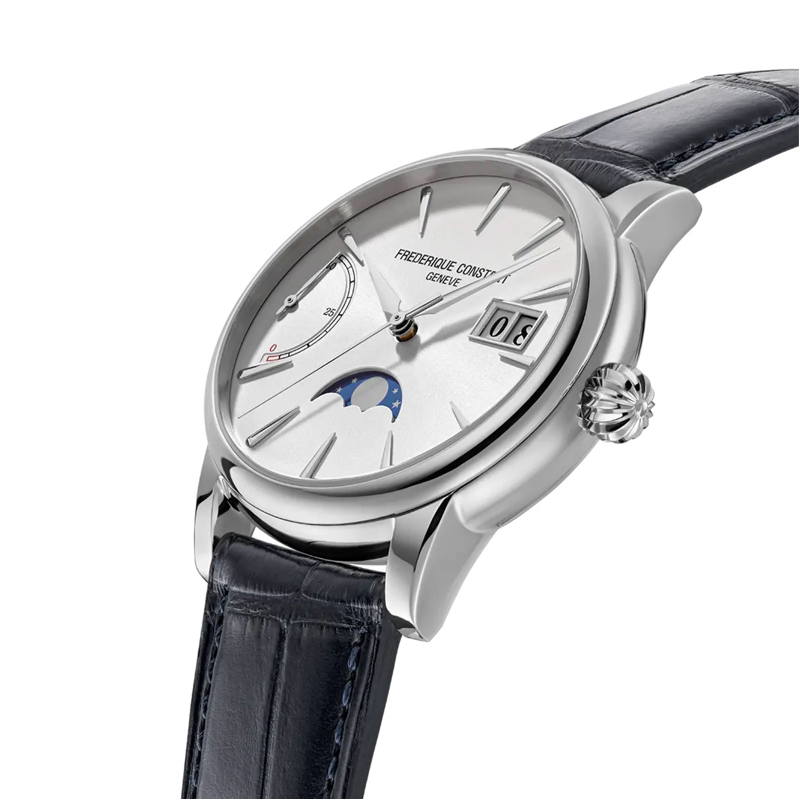 Frederique Constant Luxury Watch Frederique Constant Classic Power Reserve Big Date Manufacture Automatic Watch, FC-735S3H6