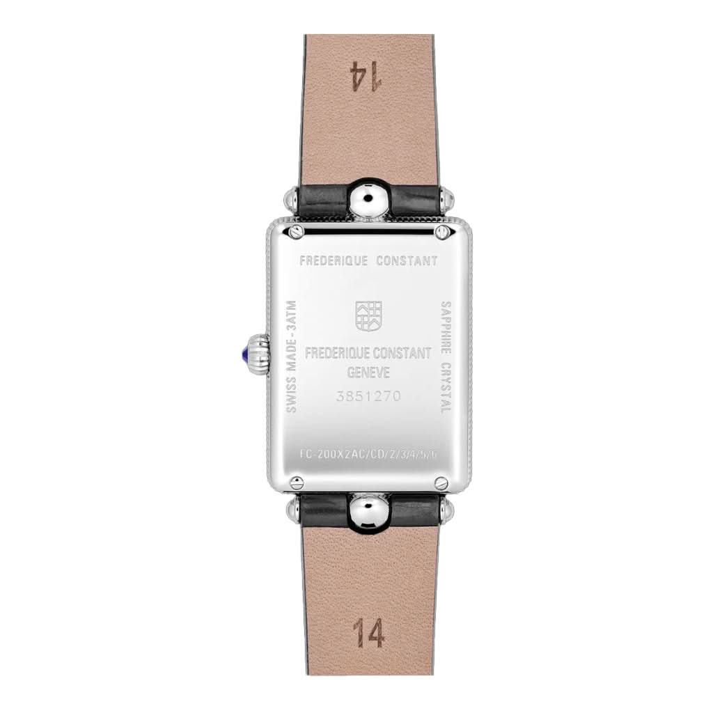 Frederique Constant Luxury Watch Frederique Constant Classics Art Deco Carree Quartz Watch 40mm FC-200MPW2ACD6