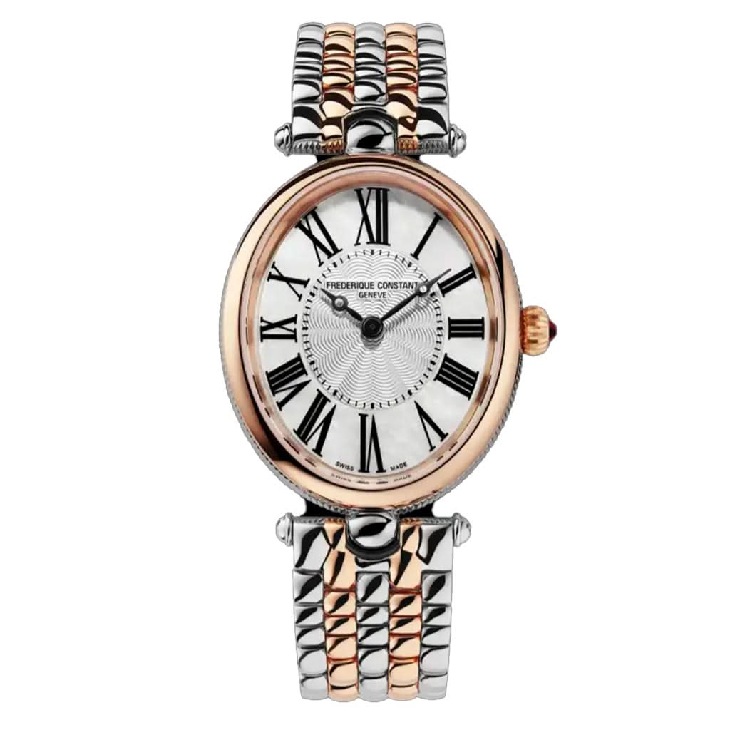 Frederique Constant Luxury Watch Frederique Constant Classics Art Deco Oval Ladies Quartz Watch FC-200MPW2V2B
