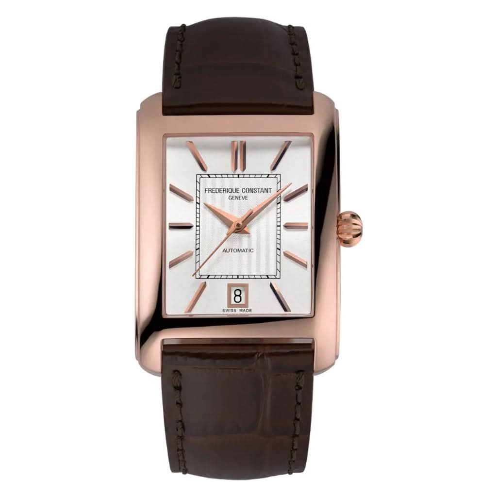 Frederique Constant Luxury Watch Frederique Constant Classics Rose Gold PVD Date Watch FC-303V4C4