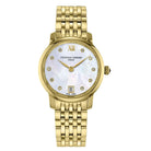 Frederique Constant Luxury Watch Frederique Constant Classics Slimline Diamond Quartz Date Watch FC-220MPWD1S25B