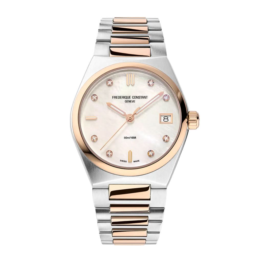 Frederique Constant Luxury Watch Frederique Constant Highlife Ladies Quartz Watch FC-240MPWD2NH2B