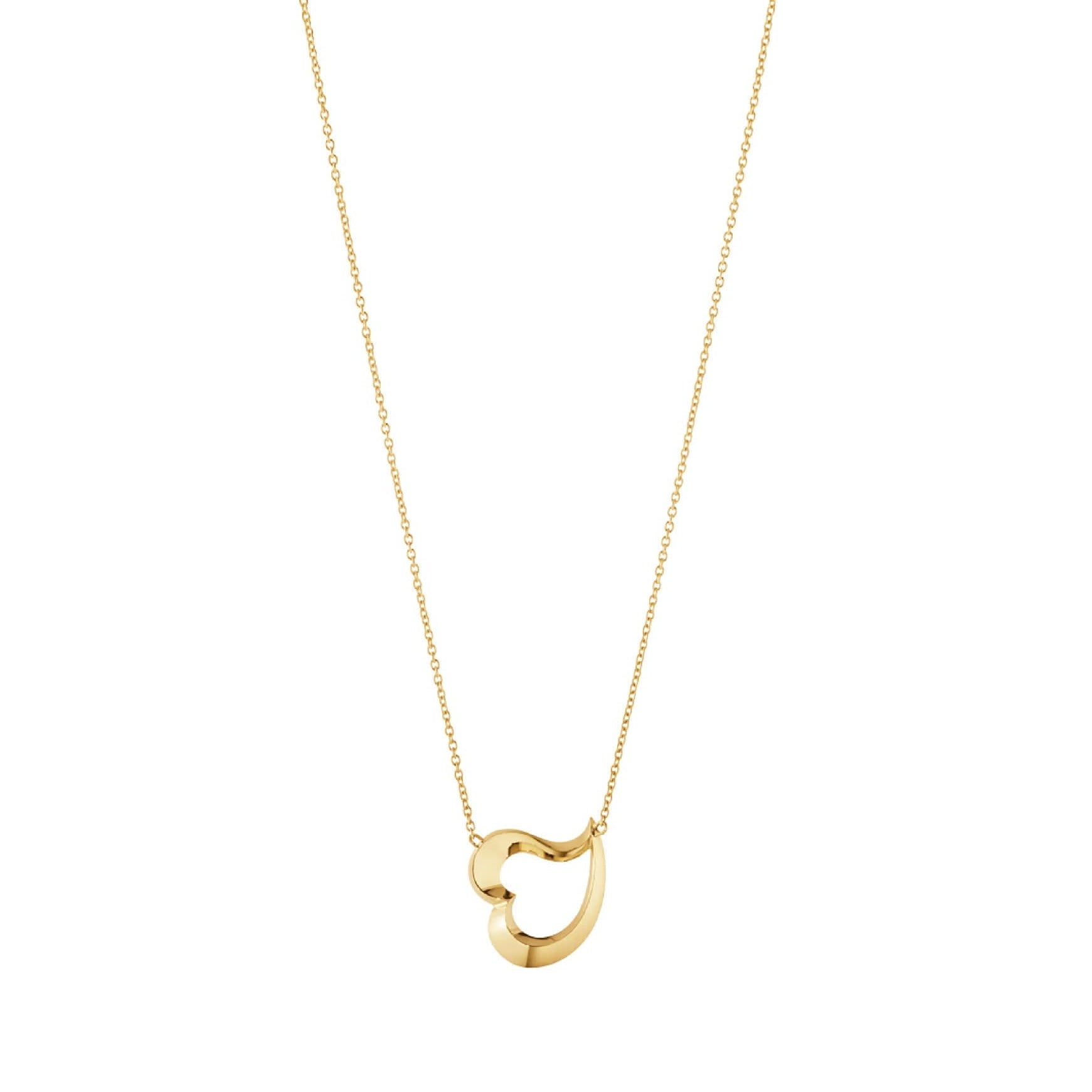 Georg Jensen Jewellery Georg Jensen 18ct Yellow Gold Heart Pendant (20001068)