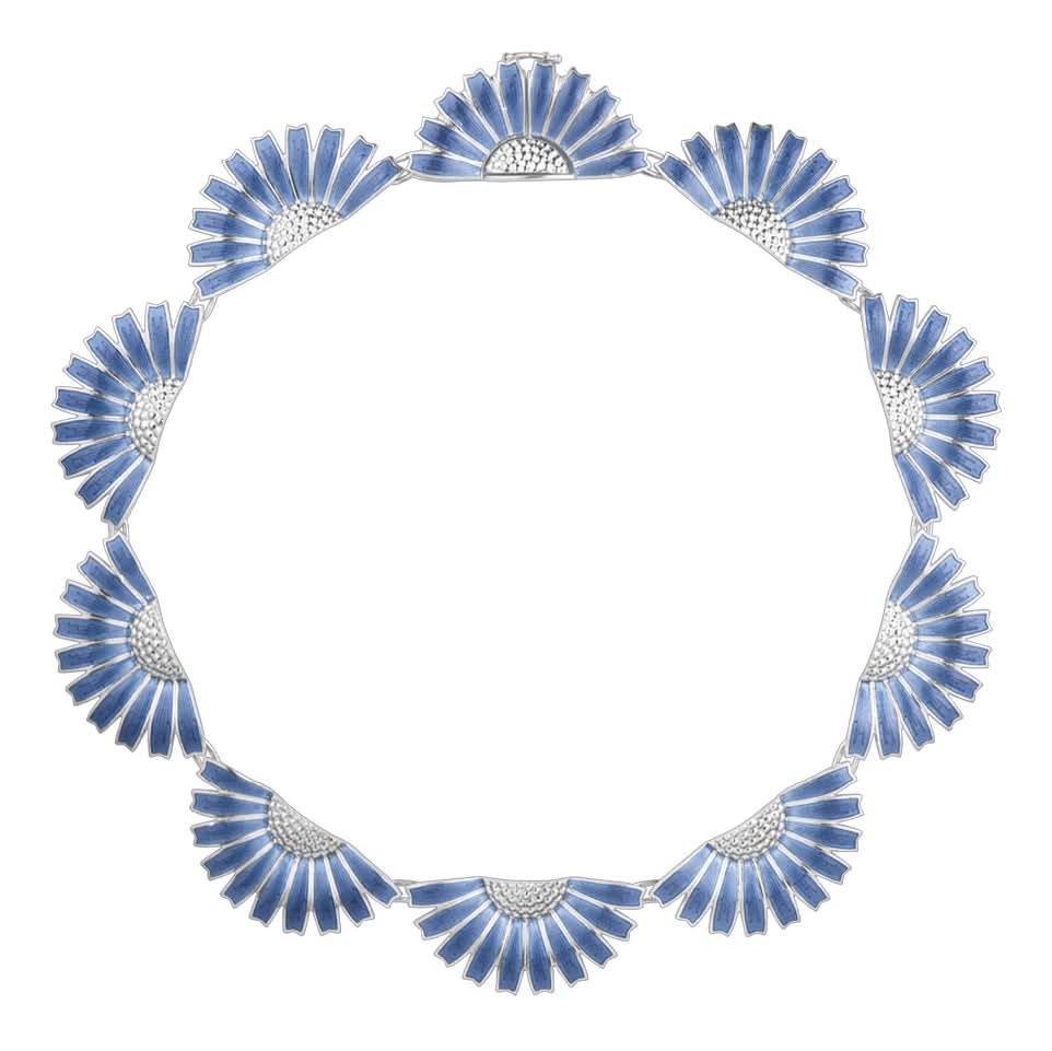 Georg Jensen Jewellery Georg Jensen Daisy Necklace in Blue