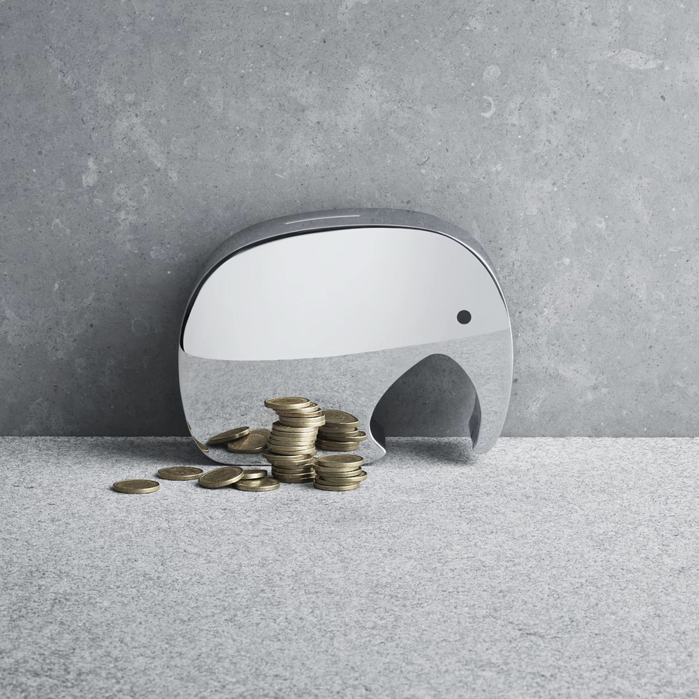 Georg Jensen Silverware Homewares Gifts Georg Jensen Moneyphant Money Bank - Stainless Steel (3580035)