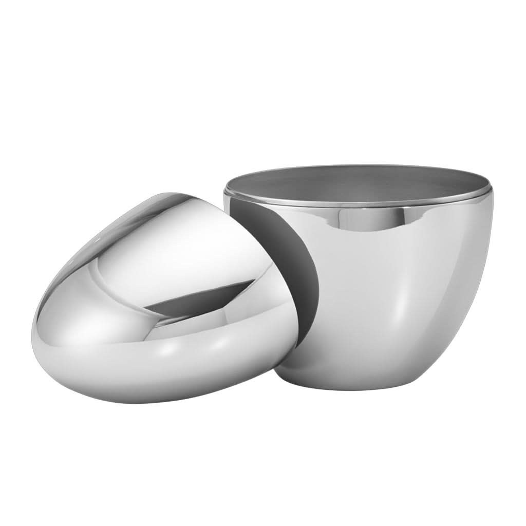 Georg Jensen Silverware Homewares Gifts Georg Jensen Stainless Steel Sky Tall Decorative Box 10019299