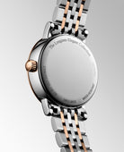 Longines Luxury Watch LONGINES ELEGANT 18ct Rose Gold-Plated and Steel Quartz Watch L4.330.5.87.7