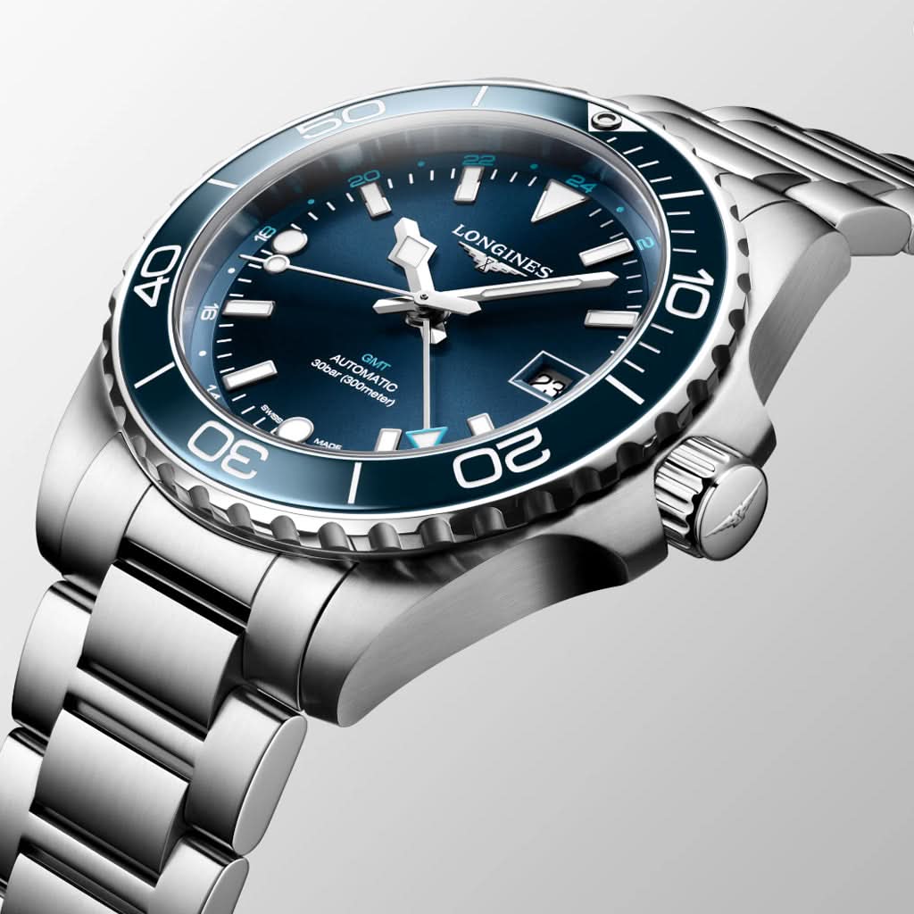 Longines Luxury Watch LONGINES HYDROCONQUEST GMT Date Watch L37904966