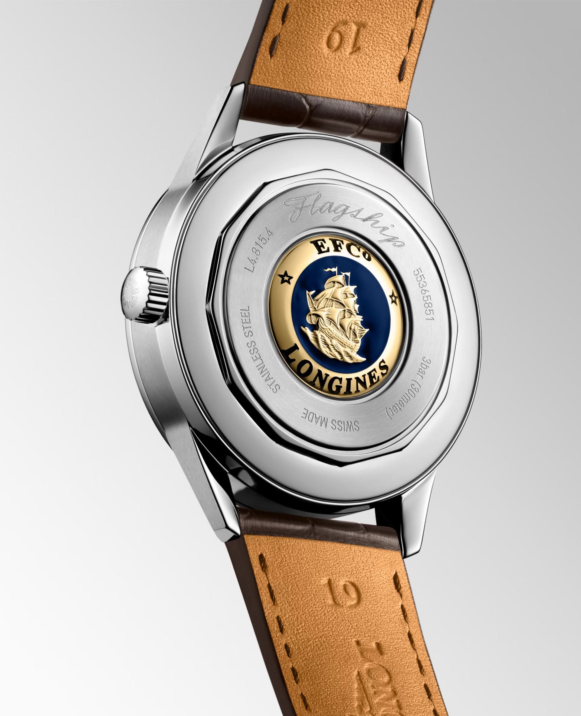 Longines Luxury Watches LONGINES FLAGSHIP Steel Gents Automatic Watch L48154782
