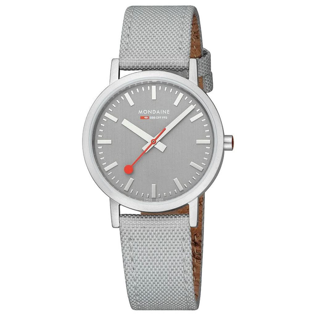 Mondaine Luxury Watches Mondaine Classic Good Grey Quartz Strap Watch A660.30314.80SBH