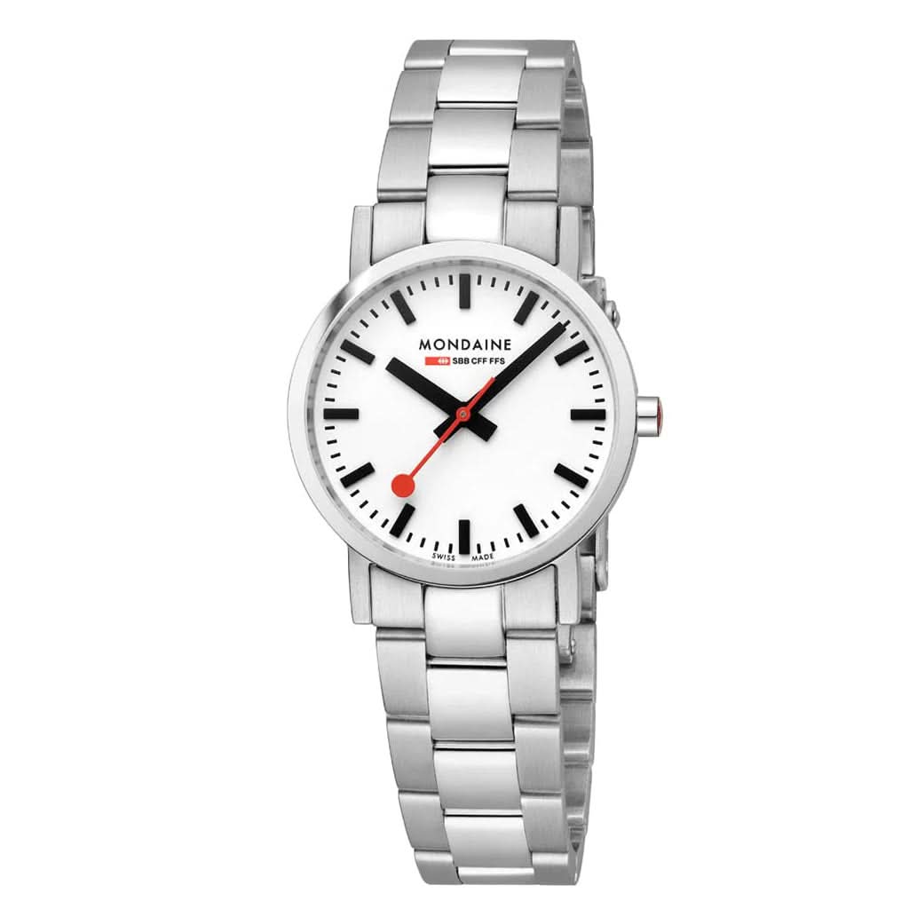 Mondaine Luxury Watches Mondaine Classic Stainless Steel Bracelet Watch A658.30323.11SBJ