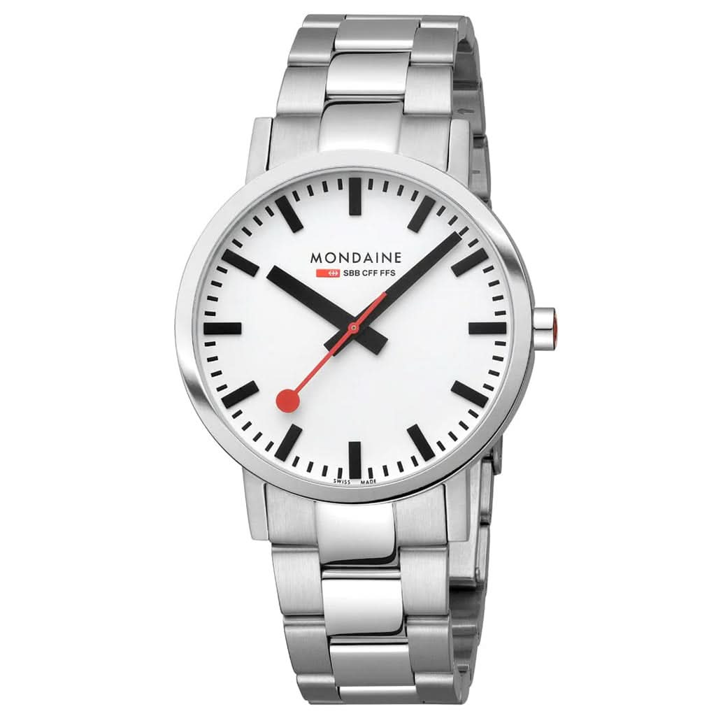 Mondaine Luxury Watches Mondaine Classic Stainless Steel Bracelet Watch A660.30360.11SBJ