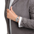 Mondaine Luxury Watches Mondaine Classic Stainless Steel Bracelet Watch With Grey Dial A658.30323.80SBJ