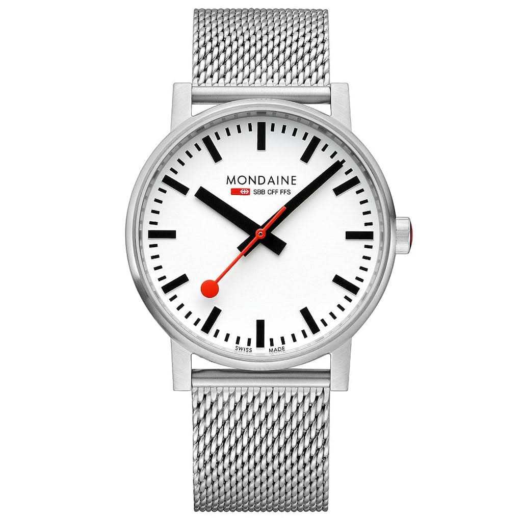 Mondaine Luxury Watches Mondaine Evo2 Stainless Steel Watch MSE.43110.SJ