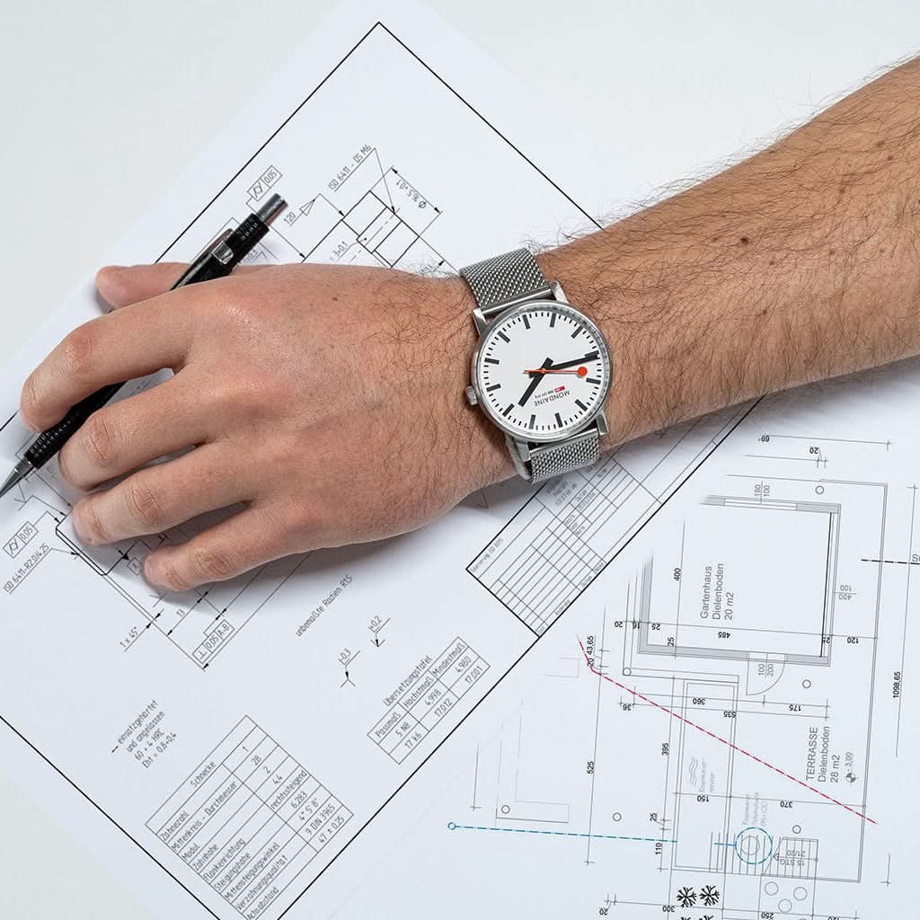 Mondaine Luxury Watches Mondaine Evo2 Stainless Steel Watch MSE.43110.SJ