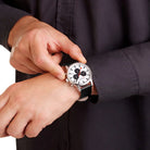 Mondaine Luxury Watches Mondaine Neo Quartz Chronograph Date Watch MSD.41410.LBV