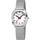 Mondaine Luxury Watches Mondaine Petite Cushion Quartz Bracelet Watch MSL.31110.SM