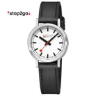 Mondaine Luxury Watches Mondaine Stop2Go Quartz Watch MST.3401B.LBV.SET