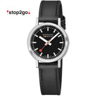 Mondaine Luxury Watches Mondaine Stop2Go Quartz Watch MST.34020.LBV