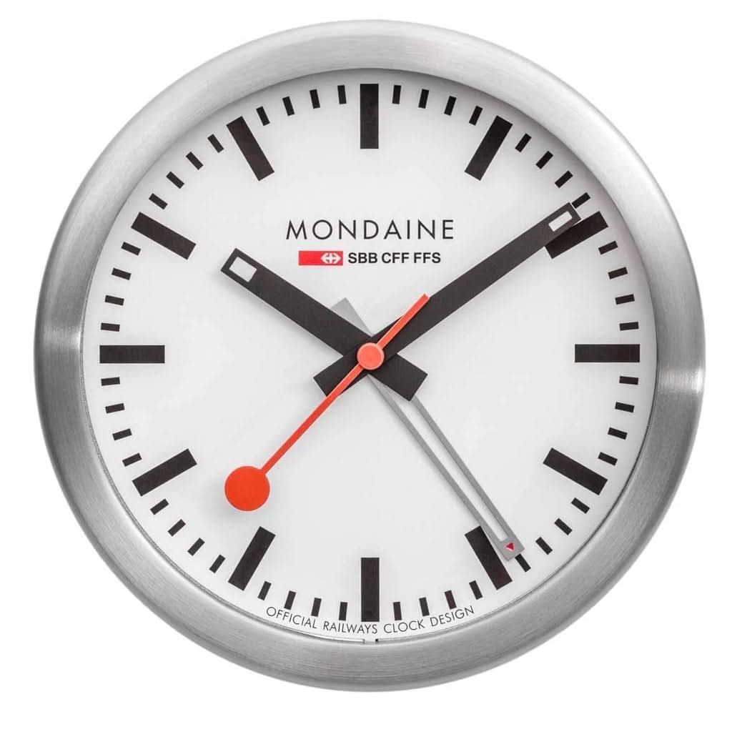 Mondaine Watch Accessory Mondaine Table/Wall Clock 12.5cm A997.MCAL.16SBB
