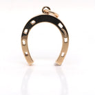 Ogden Of Harrogate Designer Jewellery 9ct Gold Horseshoe Charm