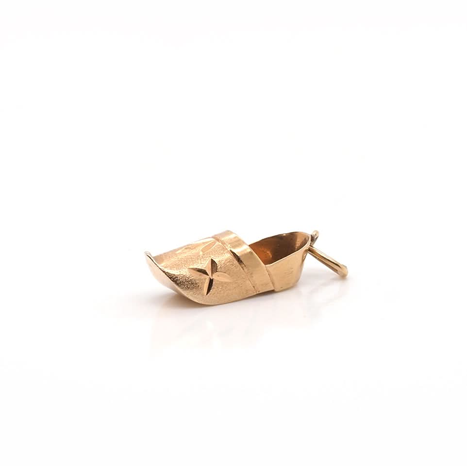 Ogden Of Harrogate Designer Jewellery 9ct Gold Shoe Charm