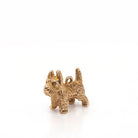 Ogden Of Harrogate Designer Jewellery 9ct Gold Yellow Scottie Dog Charm
