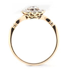 Ogden of Harrogate Jewellery 15ct Yellow Gold Diamond Cluster Ring