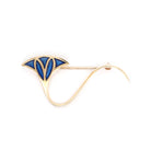 Ogden of Harrogate Jewellery 18ct Gold Lotus Flower Brooch