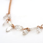 Ogden of Harrogate Jewellery 18ct Rose Gold Diamond-Set Fine Chain Necklace
