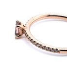 Ogden of Harrogate Jewellery 18ct Rose Gold Oval Pink Tourmaline Ring