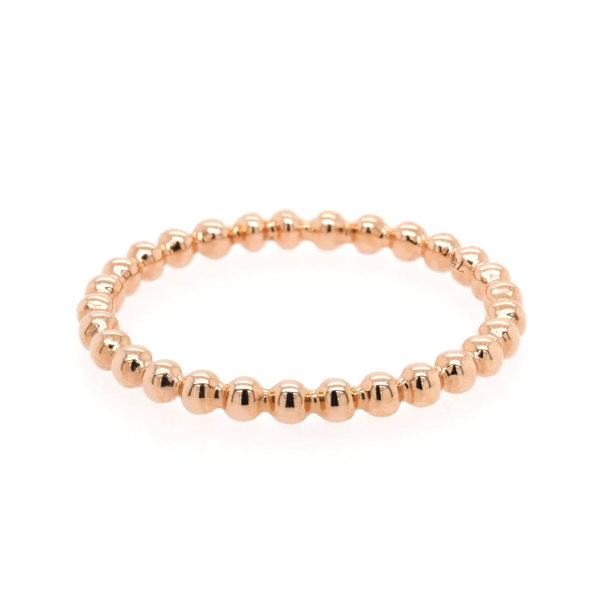 Ogden of Harrogate Jewellery 18ct Rose Gold Stacking Ring