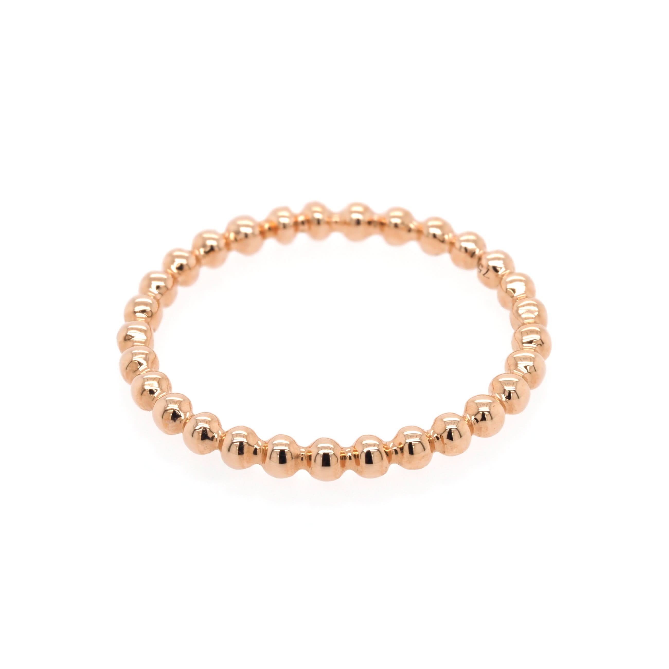Ogden of Harrogate Jewellery 18ct Rose Gold Stacking Ring