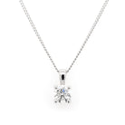 Ogden of Harrogate Jewellery 18ct White Gold Brilliant-Cut Diamond Pendant