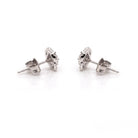 Ogden of Harrogate Jewellery 18ct White Gold Diamond Cluster Earrings