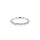 Ogden of Harrogate Jewellery 18ct White Gold Diamond Half Eternity Ring, 0.25ct