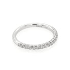 Ogden of Harrogate Jewellery 18ct White Gold Diamond Half Eternity Ring, 0.25ct