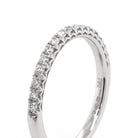 Ogden of Harrogate Jewellery 18ct White Gold Diamond Half Eternity Ring, 0.25ct