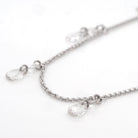 Ogden of Harrogate Jewellery 18ct White Gold Diamond-Set Fine Chain Necklace