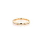 Ogden of Harrogate Jewellery 18ct Yellow Gold Diamond Half Eternity Ring