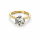 Ogden Of Harrogate Jewellery 18CT YELLOW GOLD DIAMOND SOLITAIRE.