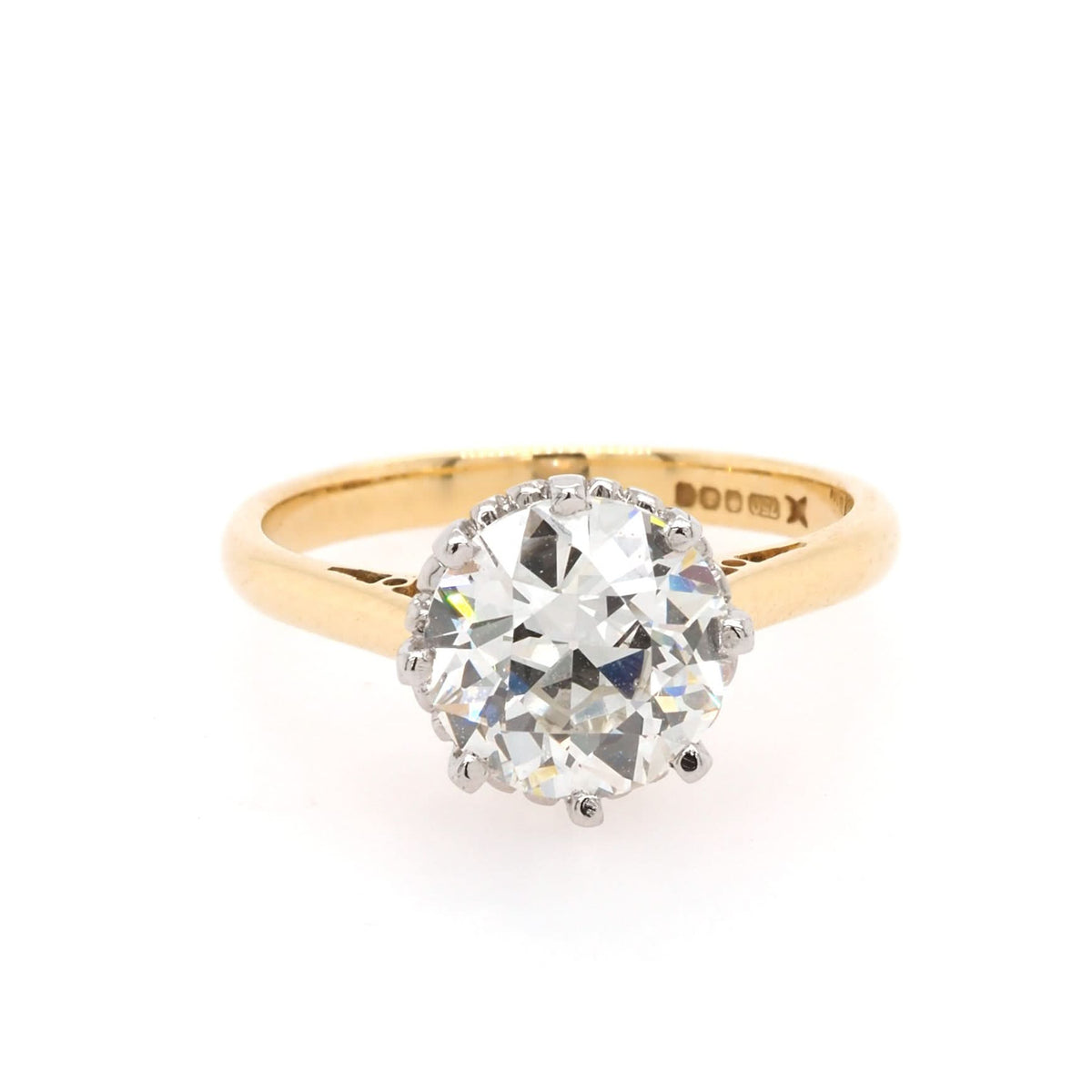 Ogden of Harrogate Jewellery 18ct Yellow Gold Diamond Solitaire Ring