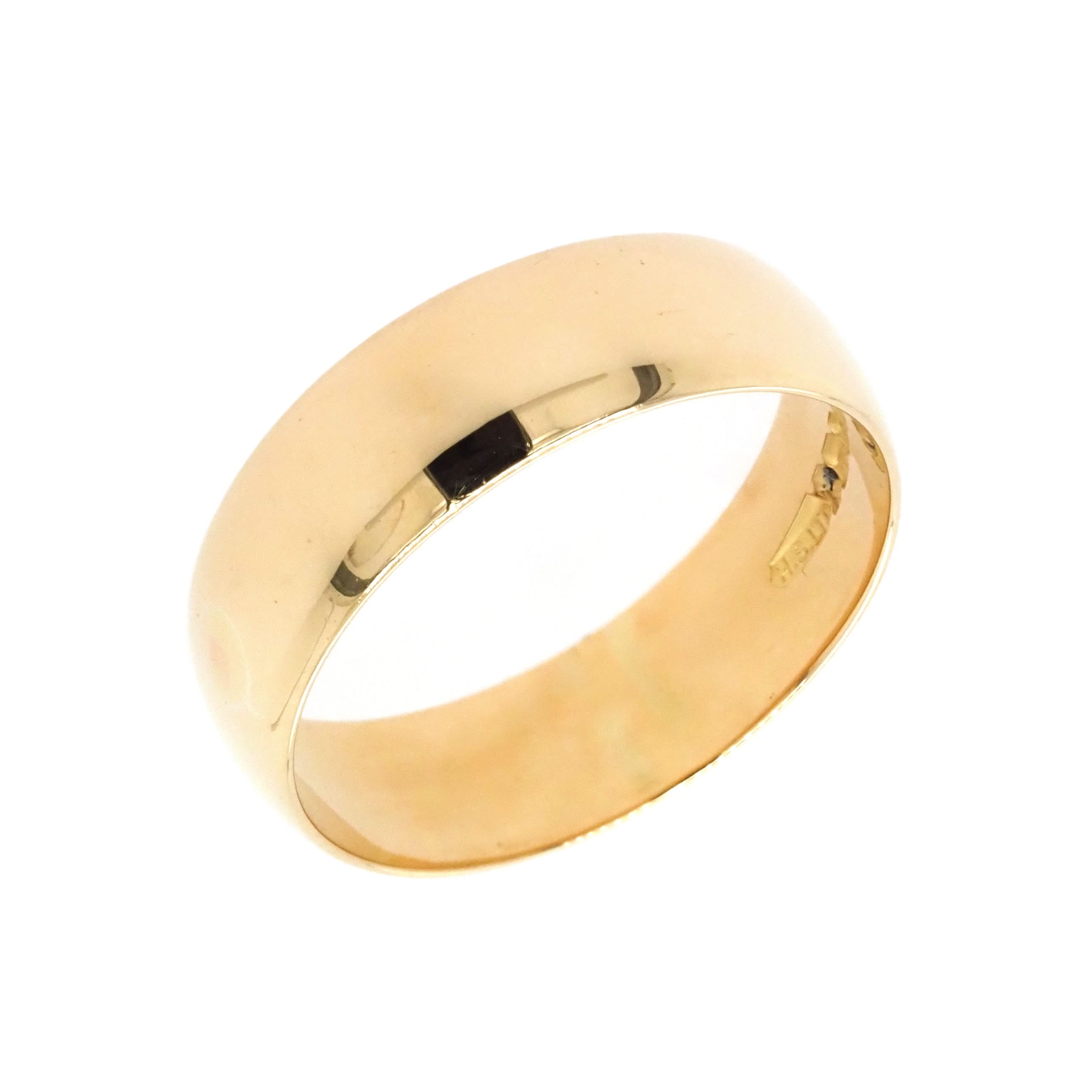 Ogden of Harrogate Jewellery 18ct Yellow Gold Wide Wedding Band