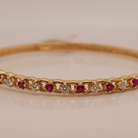 Ogden of Harrogate Jewellery 18k Ruby and Diamond Bracelet