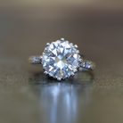 Ogden of Harrogate Jewellery 3.71ct Diamond Solitaire Ring circa 1930 Set in Platinum