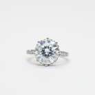 Ogden of Harrogate Jewellery 3.71ct Diamond Solitaire Ring circa 1930 Set in Platinum