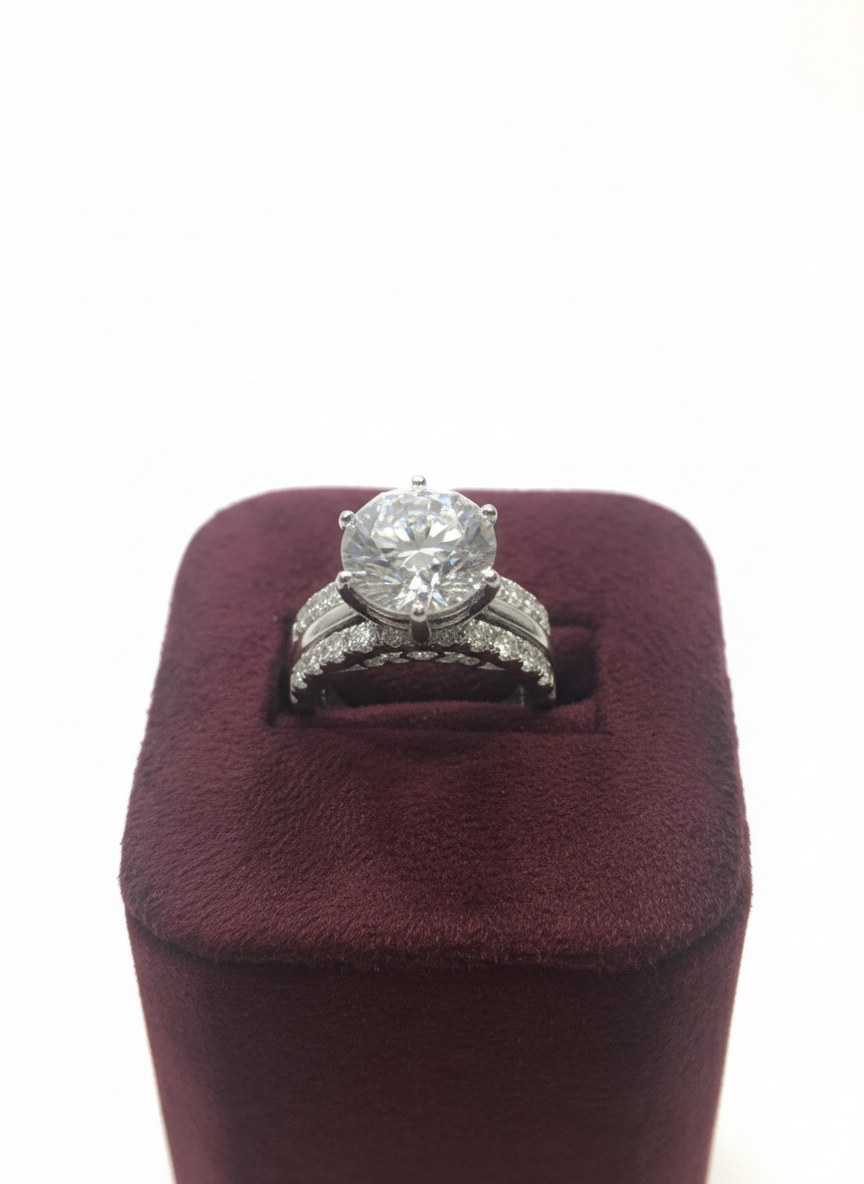Ogden Of Harrogate Jewellery 3.81ct Diamond Solitaire Ring
