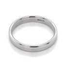 Ogden of Harrogate Jewellery 9ct White Gold Thin Wedding Band, Size L